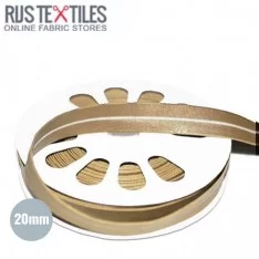 Bias Binding Imitation Leather Beige 20mm Bias Binding Imitation Leather Beige 20mm