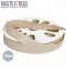 Elastisches Einfassband Beige 17mm - (Bänder & Borten)