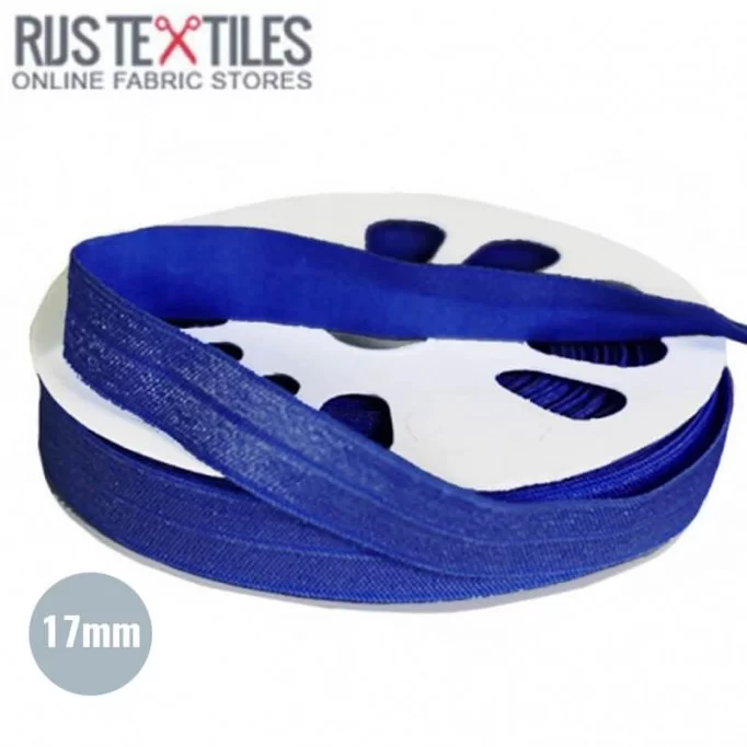 Ruban De Bordage Élastique Cobalt 17mm  - (Rubans)