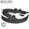 Elastic Edging Ribbon Dark Grey 17mm