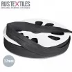 Biaisband Elastisch Donker Grijs 17mm - (Banden En Linten)