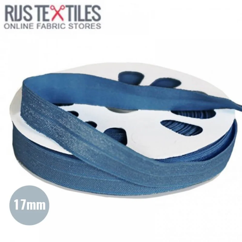 Elastisches Einfassband Jeans 17mm