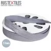 Elastic Edging Ribbon Steel-Grey 17mm