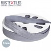 Ruban De Bordage Élastique Gris Acier 17mm  - (Rubans)