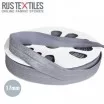 Ruban De Bordage Élastique Gris Acier 17mm  - (Rubans)