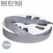 Nastro In Sbieco Elastico Grigio Acciaio 17mm - (Nastri)
