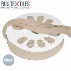 Biais En Jersey Beige 20mm 