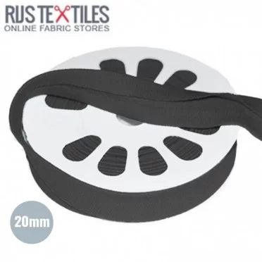 Jersey Biastape Black 20mm - (Ribbons )