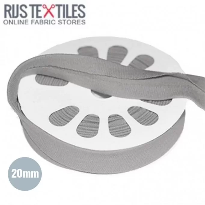Jersey Biastape Grey 20mm - (Ribbons )
