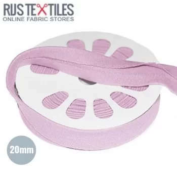 Skråbånd Jersey Lilla 20mm