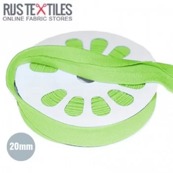 Skråbånd Jersey Lime 20mm