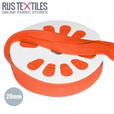 Biais En Jersey Orange 20mm 