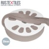 Jersey Einfassband Taupe 20mm