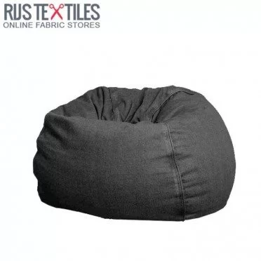 Tissu Jeans Coton 8-OZ Gris Foncé - (Tissu Jeans Coton)