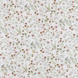 Double Gauze Fabric Digital Print - Millefleurs Double Gauze Fabric Digital Print - Millefleurs