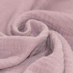 Double Gauze Fabric Old Pink