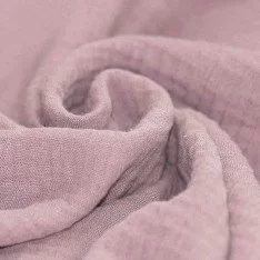 Tessuto Doppia Garza Di Cotone Rosa Antico Tessuto Doppia Garza Di Cotone Rosa Antico