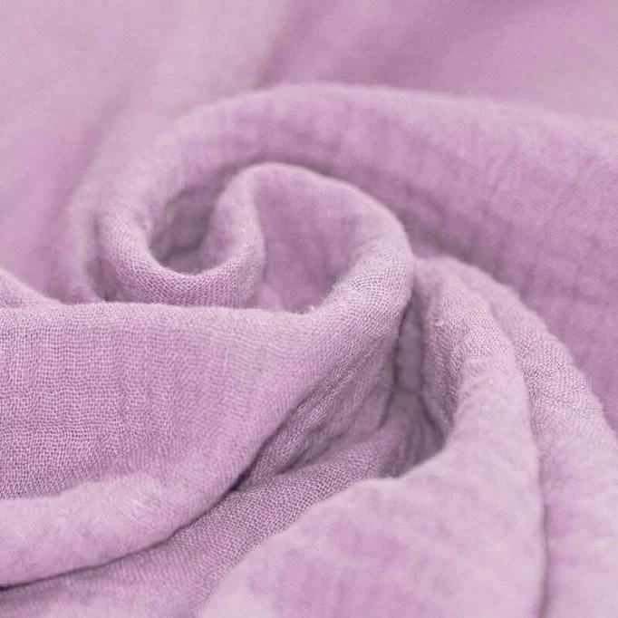 Double Gauze Fabric Pastel Lilac - (Deco Fabrics)