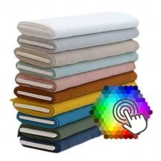 Double Gauze Fabric 10 Colors 6 Meters Package
