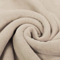 Stretch Toweling Fabric Licht Beige