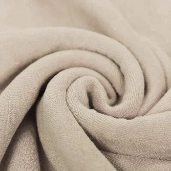 Stretch Badstof Light Beige Stretch Badstof Light Beige