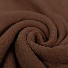 Stretch Toweling Fabric Light Brown