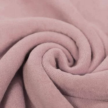 Stretch Toweling Fabric Nude Pink - (Stretch Toweling Fabric)
