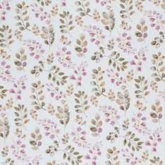 Jersey Coton Impression Numérique - Feuilles Vieux Mauve