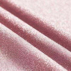 Tessuto Jersey Scintillante Oro Rosa