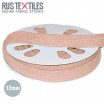 Flat Cotton Cord Beige 12mm - (Cord (Haberdashery))