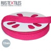 Piatto Corda Di Cotone Fucsia 12mm