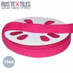 Flat Cotton Cord Fuchsia 12mm - (Cord (Haberdashery))