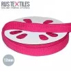 Flachkordel Baumwolle Fuchsia 15mm - (Kordel (Nähzubehör))