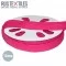 Platte Katoenen Koord Fuchsia 12mm - (Koord (Fournituren))