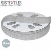 Flat Cotton Cord Light Grey 12mm - (Cord (Haberdashery))