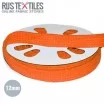 Platte Katoenen Koord Oranje 12mm - (Koord (Fournituren))