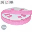 Flachkordel Baumwolle Rosa 15mm - (Kordel (Nähzubehör))