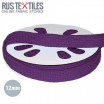 Flat Cotton Cord Purple 12mm - (Cord (Haberdashery))
