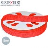 Piatto Corda Di Cotone Rosso 12mm