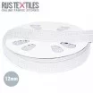 Cordon Plat Ruban En Coton Blanc 12mm - (Cordon (Mercerie))