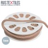 Anoraksnor Bomuld Beige 5mm (Metermål)