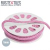 Anoraksnor Bomuld Pink 5mm (Metermål)