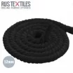Cotton Cord (Rope) Black 12mm Cotton Cord (Rope) Black 12mm - (Cord (Haberdashery))