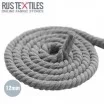Cotton Cord (Rope) Light Grey 12mm - (Cord (Haberdashery))