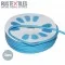 Katoenen Koord Aqua 3mm (Per Meter) - (Katoenen Koord 3mm)