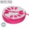 Baumwollkordel Fuchsia 3mm (Meterware) - (Baumwollkordel 3mm)