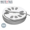 Cordon En Coton Gris 3mm (au Mètre)