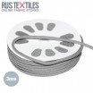 Sznurek Bawełniany Szary 3mm (Per Meter) | Rijs Textiles