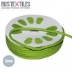 Anoraksnor Bomuld Lime 3mm (Metermål) - (Anoraksnor Bomuld 3mm)