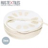 Cordon En Coton Ecru 3mm (au Mètre) 